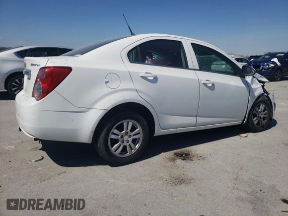 2014 Chevrolet Sonic LT with VIN 1G1JC5SH3E4112361, listed as a Copart auction lot 50637755 with 144,887 mi miles and Clean Title. Bid and sale history available at DreamBid. Image 3.