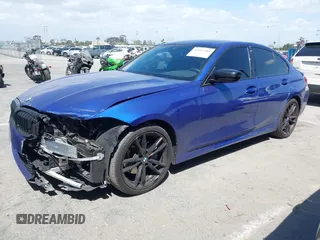 2022 BMW 3 Series 330i with VIN 3MW5R1J07N8C43346, listed as a IAAI auction lot 41947588 with 48,615 mi miles and . Bid and sale history available at DreamBid. Image 15.
