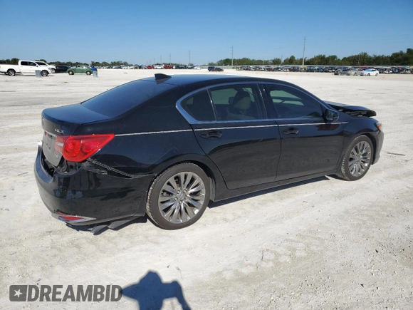 2017 Acura RLX w/Technology Pkg with VIN JH4KC1F57HC000692, listed as a Copart auction lot 82865294 with 103,131 mi miles and Salvage Title. Bid and sale history available at carsss.com. Image 3.