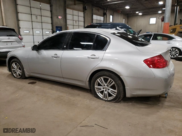 2011 Infiniti G25 Sedan x with VIN JN1DV6AR1BM650957, listed as a Copart auction lot 42785275 with 105,133 mi miles and Salvage Title. Bid and sale history available at carsss.com. Image 2.