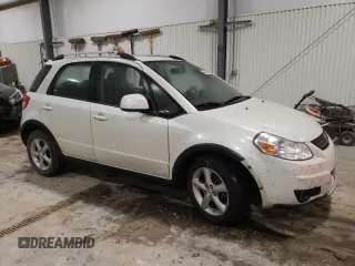 2008 Suzuki SX4 with VIN JS2YB417085101124, listed as a Copart auction lot 48365405 with 42,868 mi miles and Salvage Title. Bid and sale history available at DreamBid. Image 4.