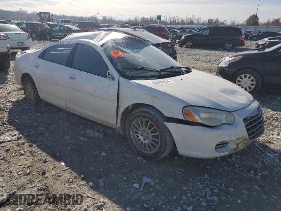 2005 Chrysler Sebring with VIN 1C3EL46X65N692059, listed as a Copart auction lot 82400684 with Not provided miles and Salvage title. Bid and sale history available at DreamBid. Image 4.