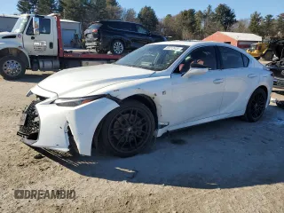 2023 Lexus IS with VIN JTHGZ1B22P5070359, listed as a Copart auction lot 89312435 with 15,044 mi miles and Salvage Title. Bid and sale history available at carsss.com. Image 1.