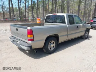 1999 Chevrolet Silverado 1500 LS with VIN 1GCEC19V1XZ189717, listed as a IAAI auction lot 41876614 with 217,019 mi miles. Bid and sale history available at carsss.com. Image 4.