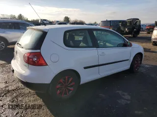 2007 Volkswagen Rabbit with VIN WVWBS71K07W256593, listed as a Copart auction lot 85633444 with 144,961 mi miles and Clean Title. Bid and sale history available at carsss.com. Image 3.
