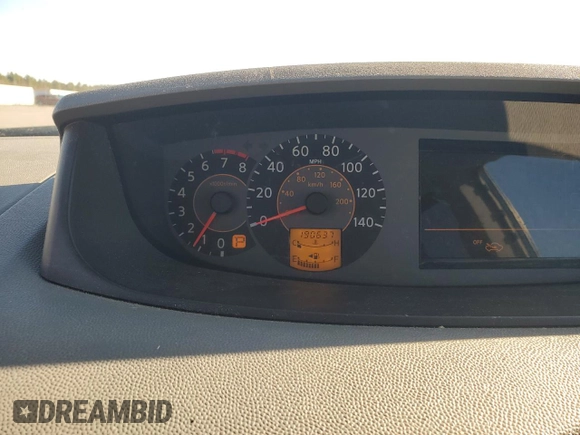2004 Nissan Quest SE with VIN 5N1BV28U14N331087, listed as a Copart auction lot 79822814 with 190,637 mi miles and Salvage Title. Bid and sale history available at carsss.com. Image 9.