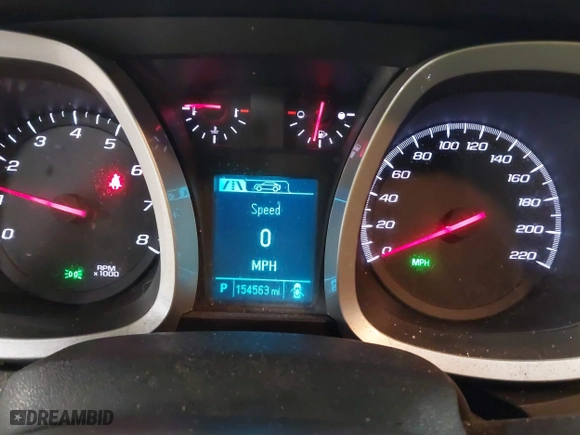 2017 Chevrolet Equinox LT with VIN 2GNALCEK8H6243458, listed as a IAAI auction lot 41817679 with 154,563 mi miles. Bid and sale history available at carsss.com. Image 7.