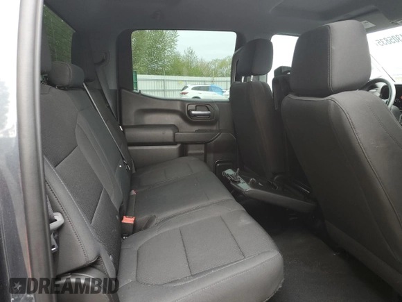2021 Chevrolet Silverado 1500 Custom Trail Boss with VIN 1GCPYCEF7MZ283388, listed as a Copart auction lot 54305835 with 40,756 mi miles and Salvage Title. Bid and sale history available at DreamBid. Image 10.