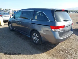 2017 Honda Odyssey EX-L with VIN 5FNRL5H6XHB022539, listed as a IAAI auction lot 41702635 with 51,881 mi miles and . Bid and sale history available at DreamBid. Image 3.