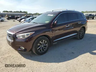 2015 Infiniti QX60 with VIN 5N1AL0MM9FC541303, listed as a Copart auction lot 53392915 with 246,420 mi miles and Salvage title. Bid and sale history available at DreamBid. Image 1.