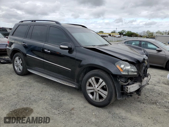 2008 Mercedes-Benz GL-Class 4.6L with VIN 4JGBF71E48A308364, listed as a Copart auction lot 50924955 with 166,454 mi miles and Salvage Title. Bid and sale history available at carsss.com. Image 4.