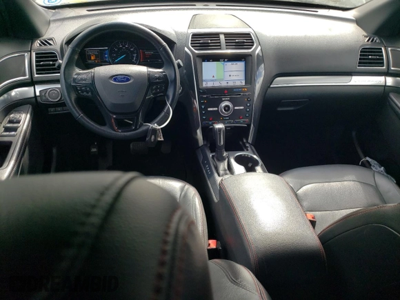 2017 Ford Explorer Sport with VIN 1FM5K8GT6HGE12579, listed as a Copart auction lot 54395055 with 59,955 mi miles and Salvage Title. Bid and sale history available at carsss.com. Image 8.
