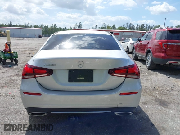 2020 Mercedes-Benz A 220 with VIN W1K3G4EB1LJ234968, listed as a IAAI auction lot 41707977 with 50,171 mi miles and . Bid and sale history available at DreamBid. Image 17.