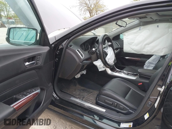 2015 Acura TLX V6 z VIN 19UUB2F36FA026163, wystawiony jako IAAI lot #42156110 z przebiegiem 98 083 mil mil oraz . Historia ofert i sprzedaży dostępna na DreamBid. Obrazek 5.