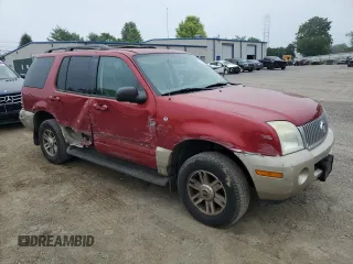 2004 Mercury Mountaineer Convenience with VIN 4M2ZU86K84UJ14100, listed as a Copart auction lot 62546425 with 178,180 mi miles and Salvage title. Bid and sale history available at DreamBid. Image 4.