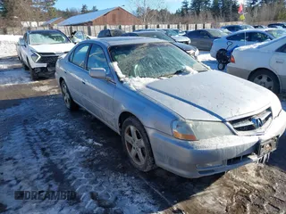 2003 Acura TL Type S with VIN 19UUA56833A033888, listed as a IAAI auction lot 41527201 with 163,923 mi miles. Bid and sale history available at carsss.com. Image 1.