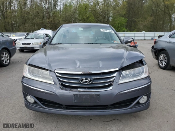 2011 Hyundai Azera Limited with VIN KMHFC4DF2BA538053, listed as a Copart auction lot 51863454 with 113,974 mi miles and Salvage Title. Bid and sale history available at carsss.com. Image 5.