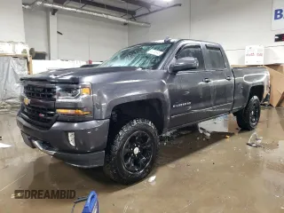 2016 Chevrolet Silverado 1500 LT with VIN 1GCVKRECXGZ296285, listed as a Copart auction lot 46236545 with 109,180 mi miles and Salvage Title. Bid and sale history available at DreamBid. Image 1.