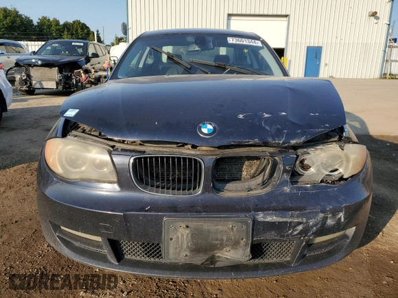 2009 BMW 1 Series 128i with VIN WBAUP73569VK76113, listed as a Copart auction lot 73601344 with Not Provided miles and Salvage Title. Bid and sale history available at carsss.com. Image 5.