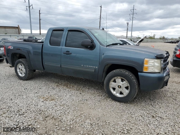 2009 Chevrolet Silverado 1500 LT with VIN 1GCEK29079Z258913, listed as a Copart auction lot 52975075 with 98,294 mi miles and Clean Title. Bid and sale history available at carsss.com. Image 4.