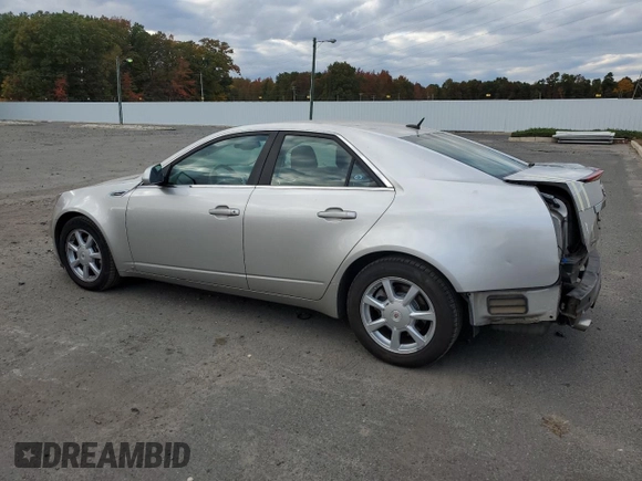 2008 Cadillac CTS RWD w/1SA with VIN 1G6DF577280180743, listed as a Copart auction lot 75538004 with 108,135 mi miles and Salvage Title. Bid and sale history available at carsss.com. Image 2.