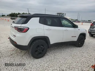 2023 Jeep Compass Trailhawk with VIN 3C4NJDDN2PT570613, listed as a Copart auction lot 53296045 with 14,978 mi miles and Salvage title. Bid and sale history available at DreamBid. Image 3.