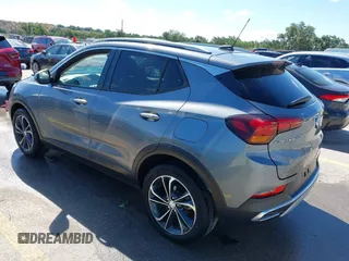 2020 Buick Encore GX Essence with VIN KL4MMFS23LB089458, listed as a IAAI auction lot 42205219 with 26,861 mi miles and . Bid and sale history available at DreamBid. Image 3.