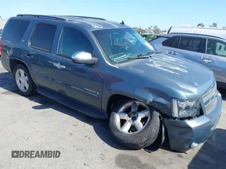 2008 Chevrolet Tahoe LTZ with VIN 1GNFC13JX8J216303, listed as a IAAI auction lot 42287728 with 152,012 mi miles and . Bid and sale history available at DreamBid. Image 1.