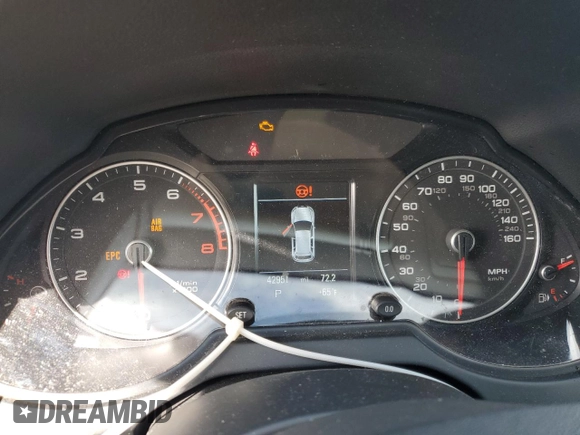 2016 Audi Q5 Premium Plus with VIN WA1L2AFP5GA047900, listed as a Copart auction lot 42851285 with 42,951 mi miles and Salvage Title. Bid and sale history available at carsss.com. Image 9.