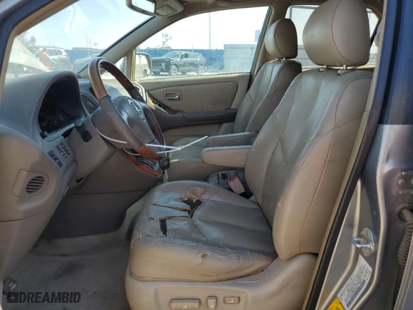 2002 Lexus RX 300 with VIN JTJGF10U920138271, listed as a Copart auction lot 52557165 with 197,830 mi miles and Clean Title. Bid and sale history available at carsss.com. Image 7.