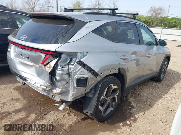 2024 Hyundai Tucson SEL with VIN 5NMJF3DE3RH323367, listed as a IAAI auction lot 42041725 with 4,923 mi miles. Bid and sale history available at carsss.com. Image 4.