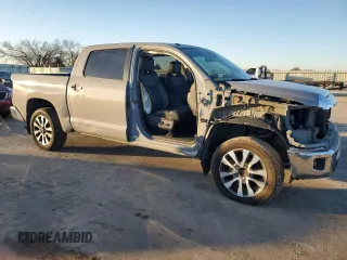 2018 Toyota Tundra 2WD SR5 with VIN 5TFFY5F16JX237455, listed as a Copart auction lot 84060504 with 105,034 mi miles and Salvage Title. Bid and sale history available at carsss.com. Image 4.