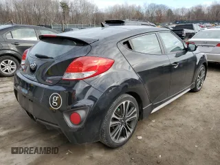 2016 Hyundai Veloster Turbo with VIN KMHTC6AE0GU267722, listed as a Copart auction lot 72993102 with 83,902 mi miles. Bid and sale history available at carsss.com. Image 3.