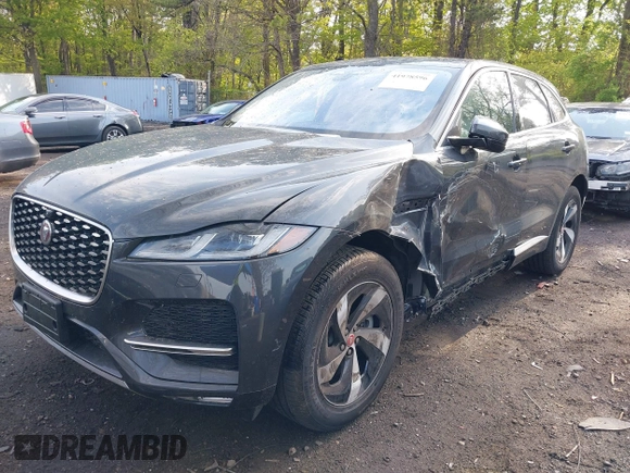 2021 Jaguar F-Pace S with VIN SADCJ2EX1MA672696, listed as a IAAI auction lot 41978596 with 11,136 mi miles and . Bid and sale history available at DreamBid. Image 6.