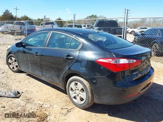 2015 Kia Forte LX with VIN KNAFX4A69F5268750, listed as a IAAI auction lot 41733802 with 234,049 mi miles. Bid and sale history available at carsss.com. Image 3.