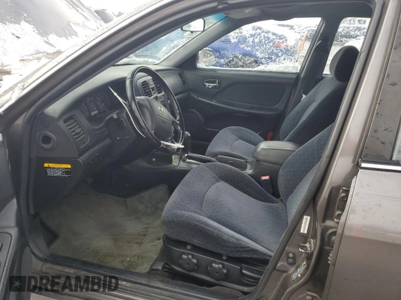 2002 Hyundai Sonata with VIN KMHWF25S52A703469, listed as a Copart auction lot 87401764 with 80,960 mi miles and Clean Title. Bid and sale history available at carsss.com. Image 7.