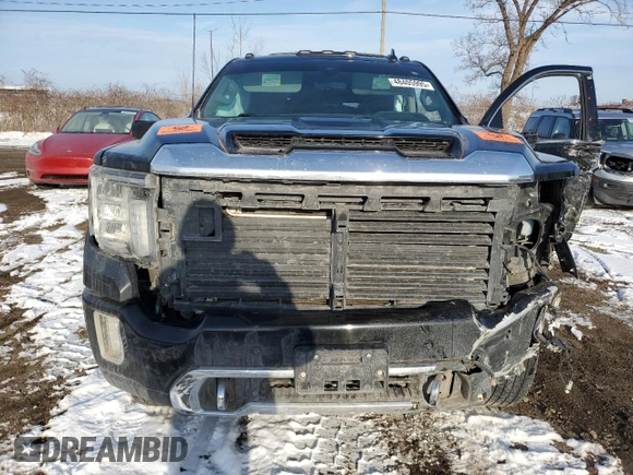 2020 GMC Sierra 2500HD Denali z VIN 1GT49REY9LF223116, wystawiony jako Copart lot #48405995 z przebiegiem Nie podano mil oraz Nie do naprawy • Non repairable. Historia ofert i sprzedaży dostępna na DreamBid. Obrazek 5.