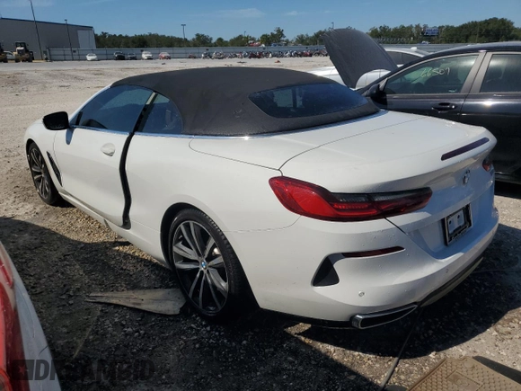 2020 BMW 8 Series 840i with VIN WBADZ2C01LBP65982, listed as a Copart auction lot 76233254 with Not Provided miles and Non Repairable. Bid and sale history available at carsss.com. Image 2.