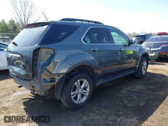 2013 Chevrolet Equinox LT with VIN 2GNALDEK2D6313603, listed as a IAAI auction lot 42103529 with 112,487 mi miles. Bid and sale history available at carsss.com. Image 4.