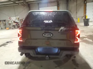 2024 Ford Ranger Raptor with VIN 1FTER4LR2RLE41735, listed as a Copart auction lot 88648635 with 1,585 mi miles and Salvage Title. Bid and sale history available at carsss.com. Image 6.