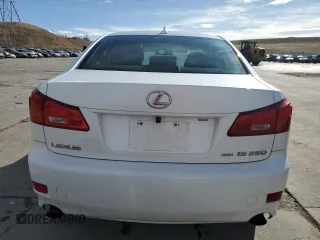 2008 Lexus IS 250 with VIN JTHCK262X85018224, listed as a Copart auction lot 49341605 with 148,410 mi miles and Salvage Title. Bid and sale history available at carsss.com. Image 6.