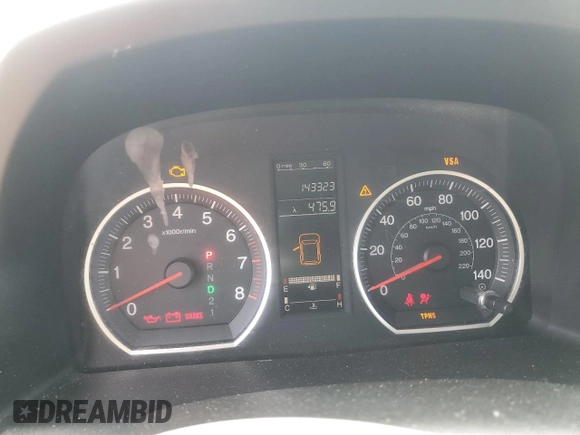 2007 Honda CR-V EX with VIN JHLRE48587C089036, listed as a Copart auction lot 59877015 with 143,329 mi miles and Salvage title. Bid and sale history available at DreamBid. Image 9.