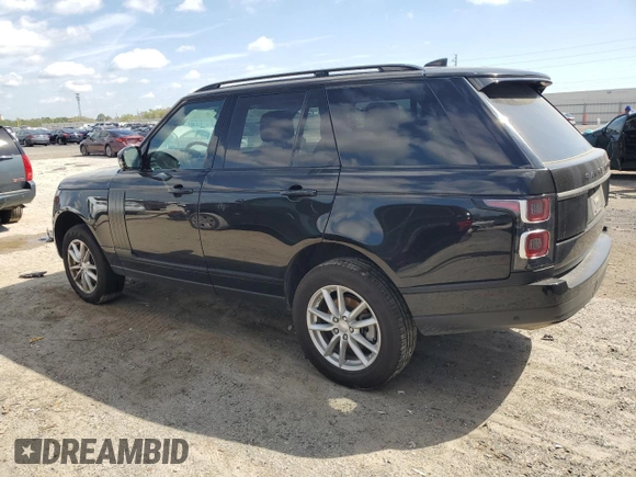 2018 Land Rover Range Rover with VIN SALGR2RK5JA394930, listed as a Copart auction lot 47455465 with 87,788 mi miles and Clean Title. Bid and sale history available at DreamBid. Image 2.
