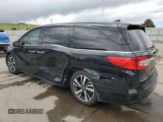 2018 Honda Odyssey Elite с VIN 5FNRL6H94JB007489, выставлен на аукционе Copart как лот 57077855 с пробегом 106 402 миль миль и Списание • Salvage title. История ставок и продаж доступна на DreamBid. Изображение 2.