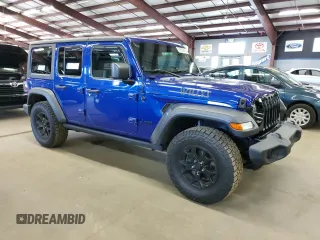 2020 Jeep Wrangler Unlimited Sport Altitude with VIN 1C4HJXDG3LW174064, listed as a Copart auction lot 63650625 with 209,226 mi miles and Clean title. Bid and sale history available at DreamBid. Image 4.
