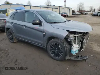 2022 Mitsubishi Outlander Sport ES with VIN JA4ARUAU0NU018656, listed as a Copart auction lot 43130575 with 60,628 mi miles and Salvage Title. Bid and sale history available at carsss.com. Image 4.