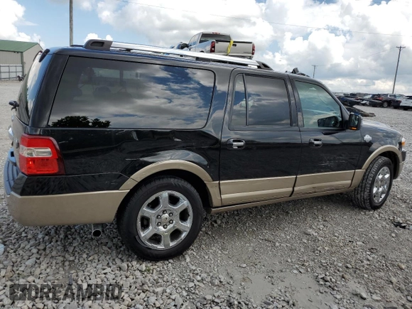 2013 Ford Expedition EL XLT with VIN 1FMJK1J56DEF33070, listed as a Copart auction lot 65568314 with 82,449 mi miles and Salvage Title. Bid and sale history available at carsss.com. Image 3.