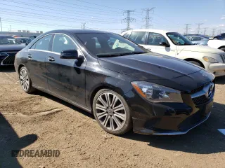 2018 Mercedes-Benz CLA 250 with VIN WDDSJ4GB7JN581916, listed as a Copart auction lot 48512373 with 46,222 mi miles and . Bid and sale history available at DreamBid. Image 4.