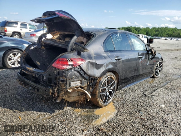 2023 Mercedes-Benz C 300 z VIN W1KAF4GB5PR102925, wystawiony jako Copart lot #56905925 z przebiegiem Nie podano mil oraz Nie do naprawy • Non repairable. Historia ofert i sprzedaży dostępna na DreamBid. Obrazek 3.