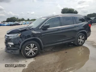 2016 Honda Pilot EX-L z VIN 5FNYF5H66GB031921, wystawiony jako Copart lot #71377364 z przebiegiem 97 526 mil mil oraz Szkoda całkowita • Salvage title. Historia ofert i sprzedaży dostępna na DreamBid. Obrazek 1.